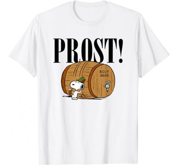 Peanuts - Prost Snoopy Root Beer Oktoberfest T-Shirt